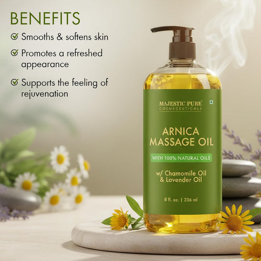 MAJESTIC PURE Massage Oil for Relaxation