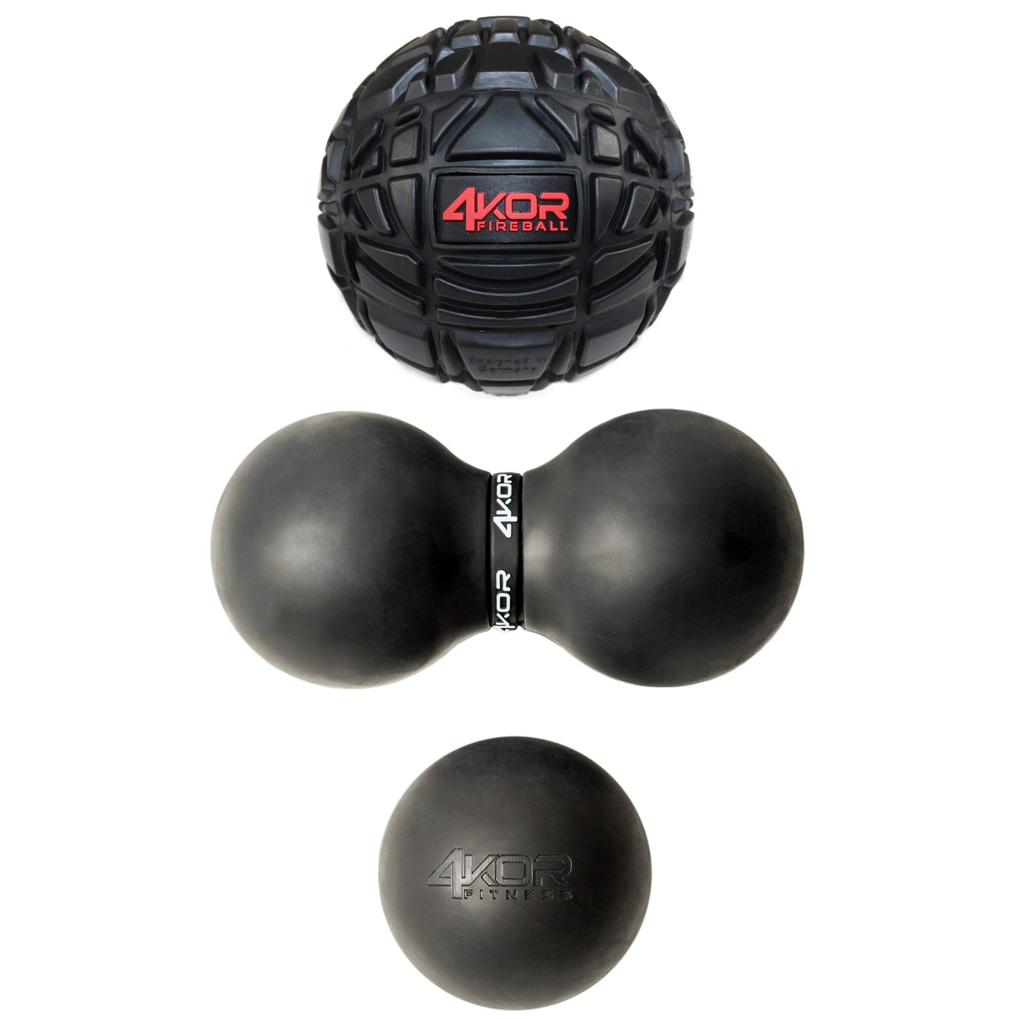 4KOR Massage Balls, Deep Tissue Trigger Point