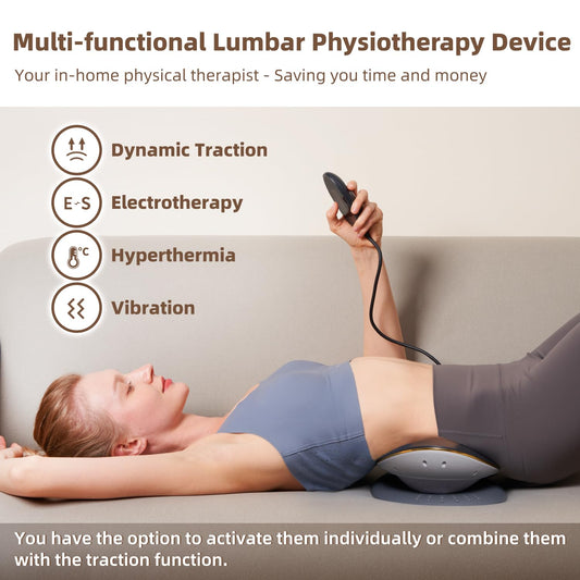 Electric Lumbar Traction Device, Heat & Massage