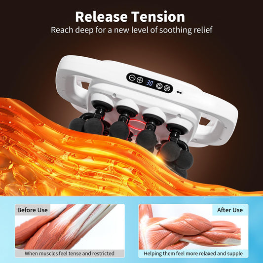 Shineforu Massage Gun, 30 Levels, Deep Tissue