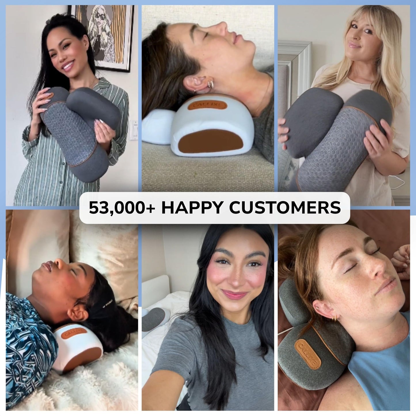 CALLIXE TheraPillow Neck Massager with Heat