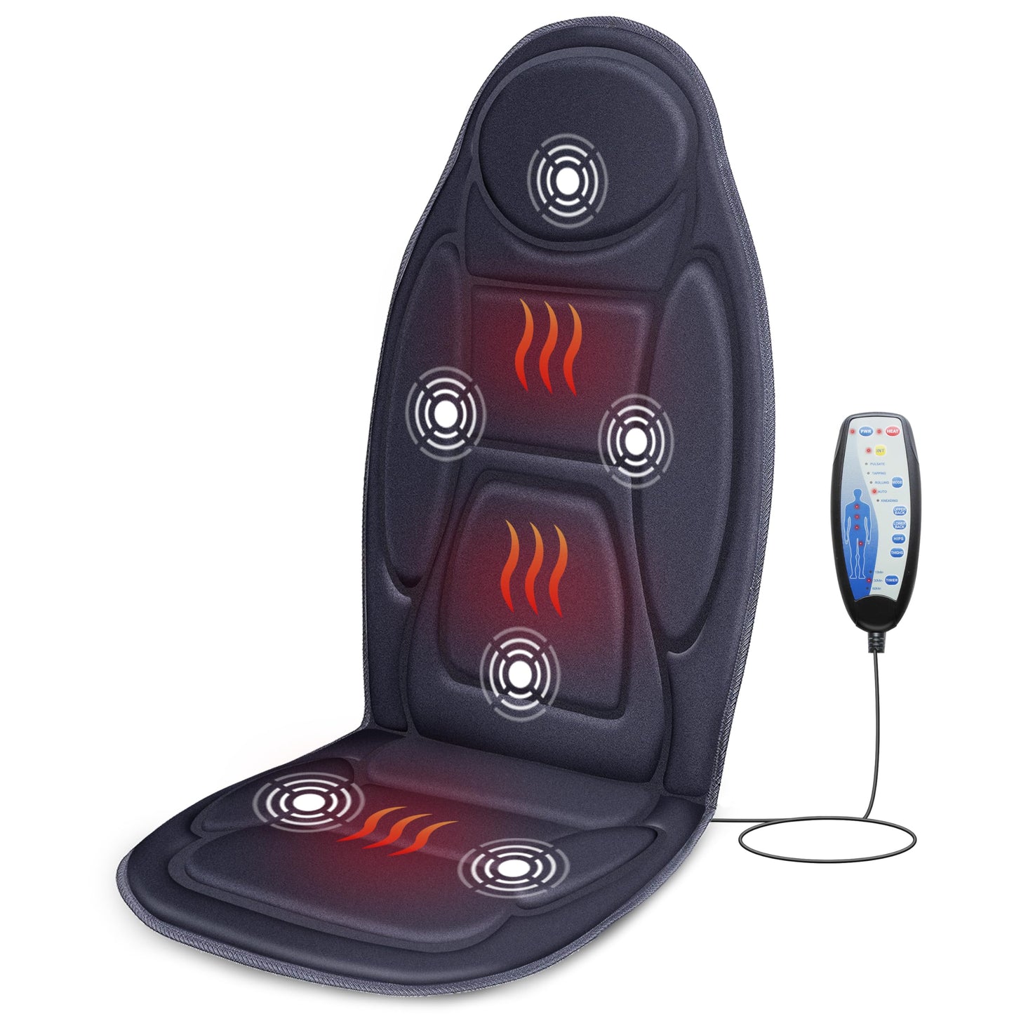 Snailax Vibration Seat Massager with Heat