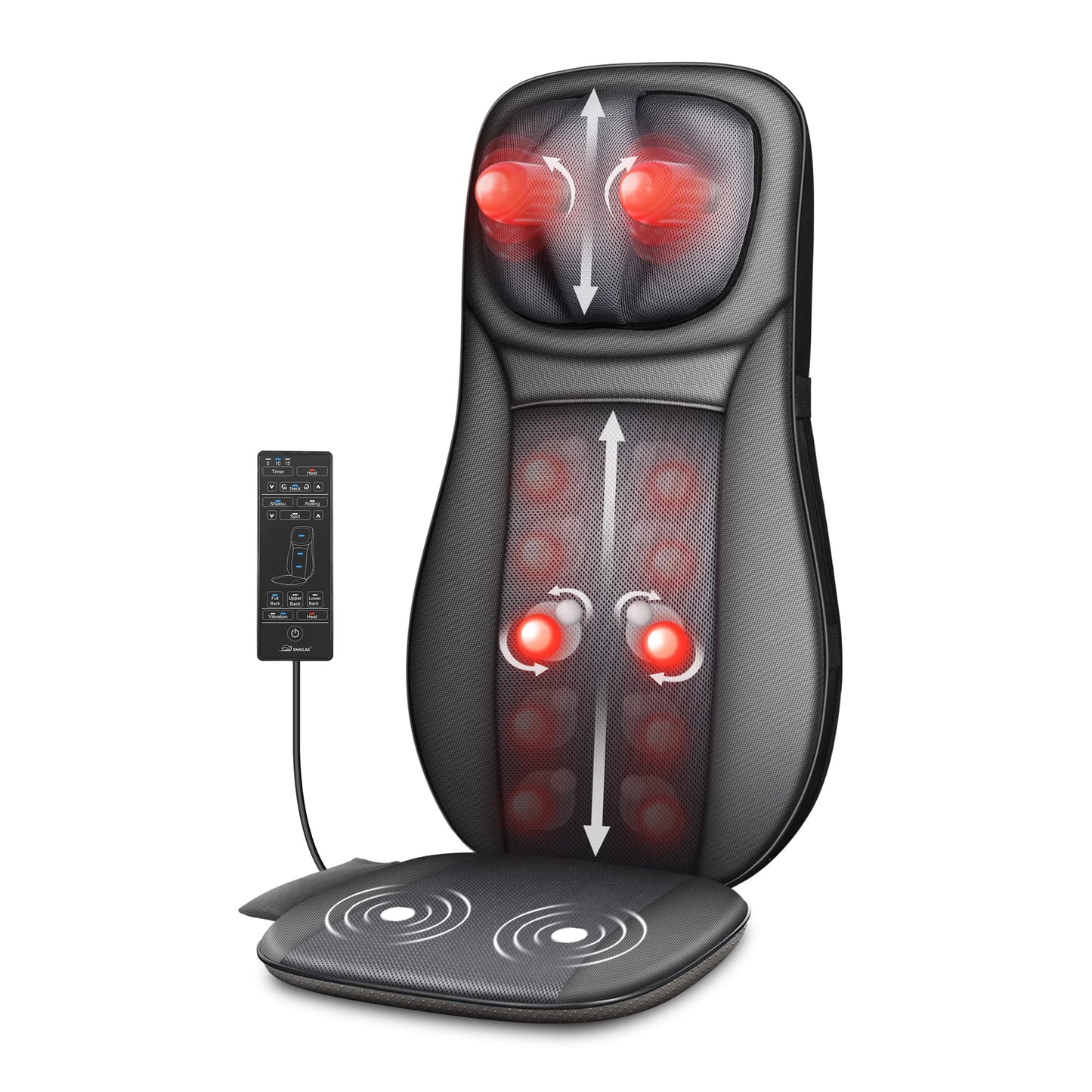 Snailax Back Massager, Massage Chair Full Body