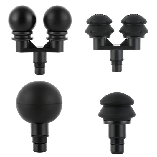 Falafale Massage Gun Heads, 4 Pack Replacement