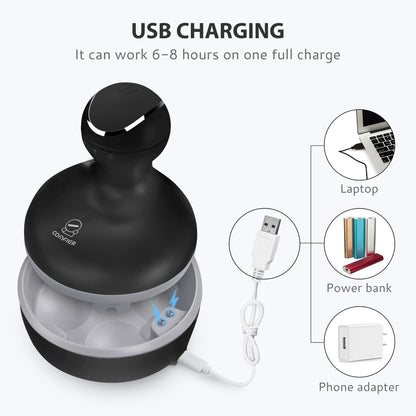 COMFIER Cordless Scalp Massager, 84 Nodes, Portable