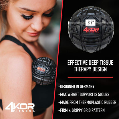4KOR Massage Balls, Deep Tissue Trigger Point