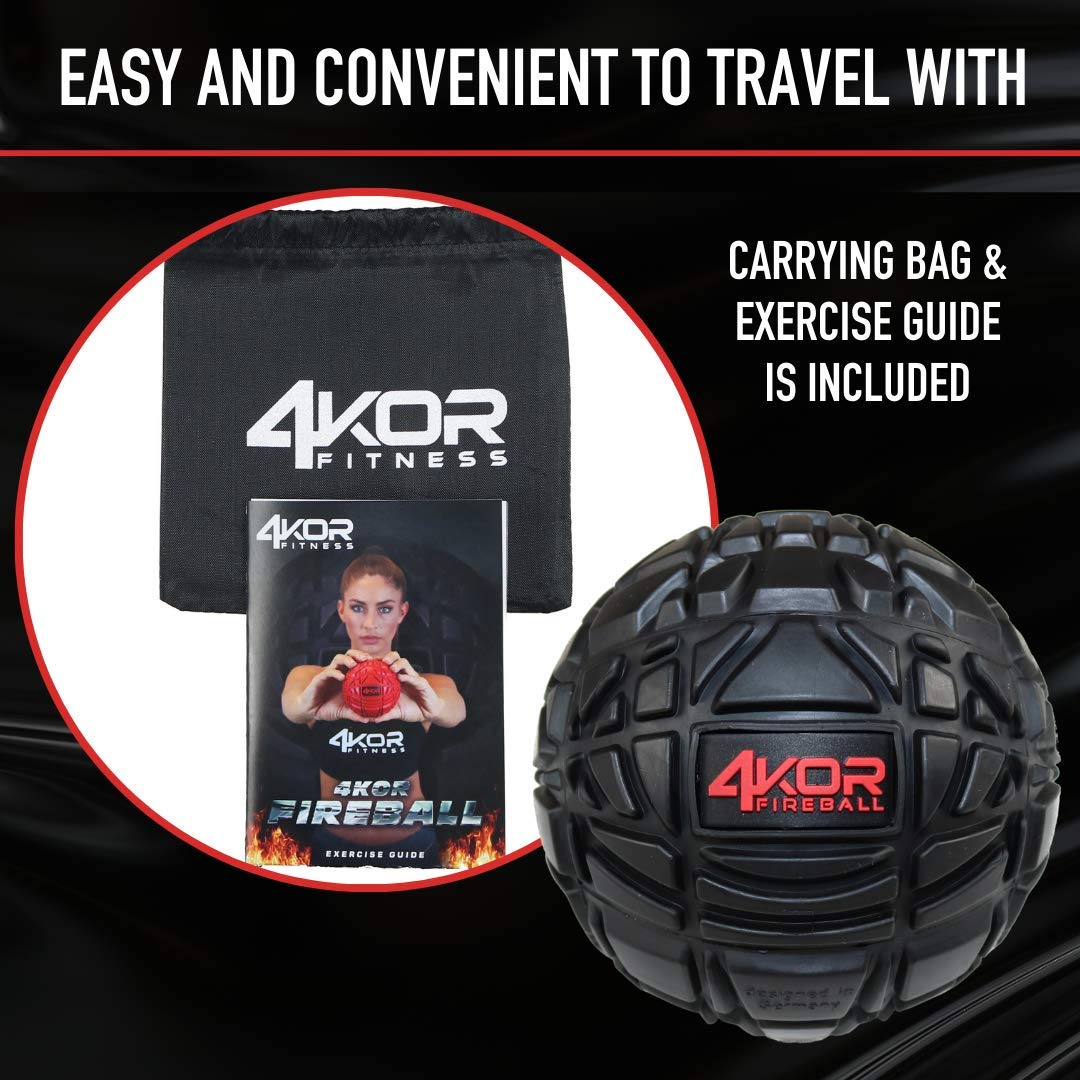 4KOR Massage Balls, Deep Tissue Trigger Point