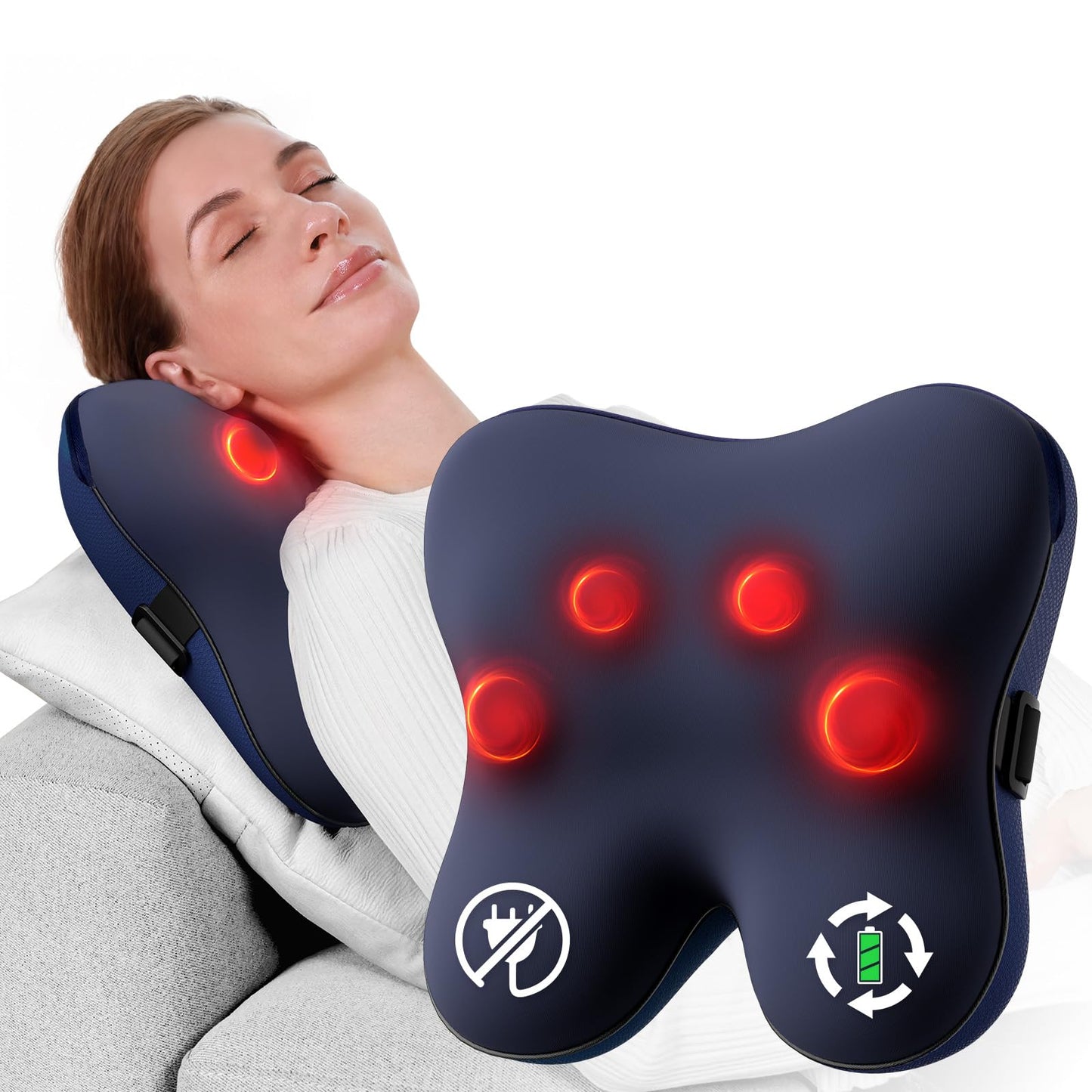 BOB AND BRAD EZBack Massager with Heat