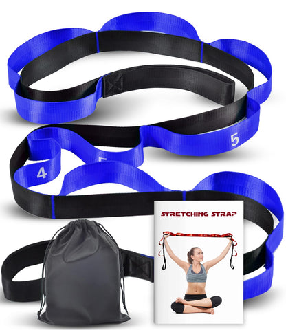 Acozycoo Stretch Strap, 10 Loops Flexibility Band