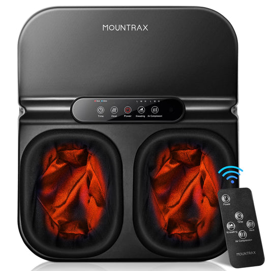 MOUNTRAX Foot Massager with Heat, Shiatsu Machine