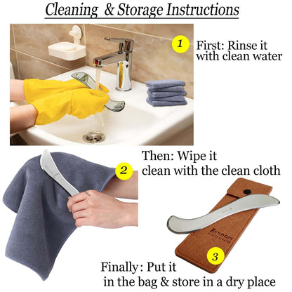 BYYDDIY 3-in-1 Gua Sha Scraper Set