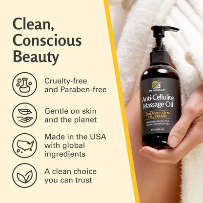 Anti Cellulite Massage Oil, Firming Body Care